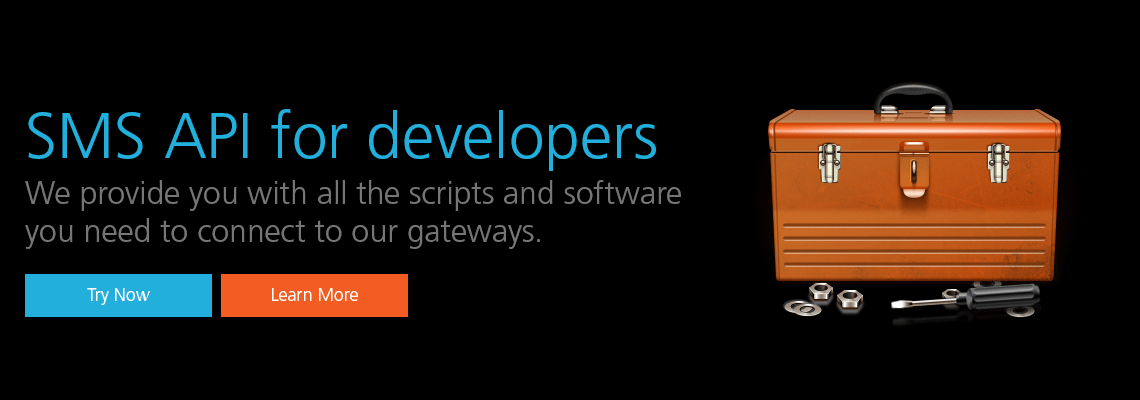 SMS API toolbox for developers